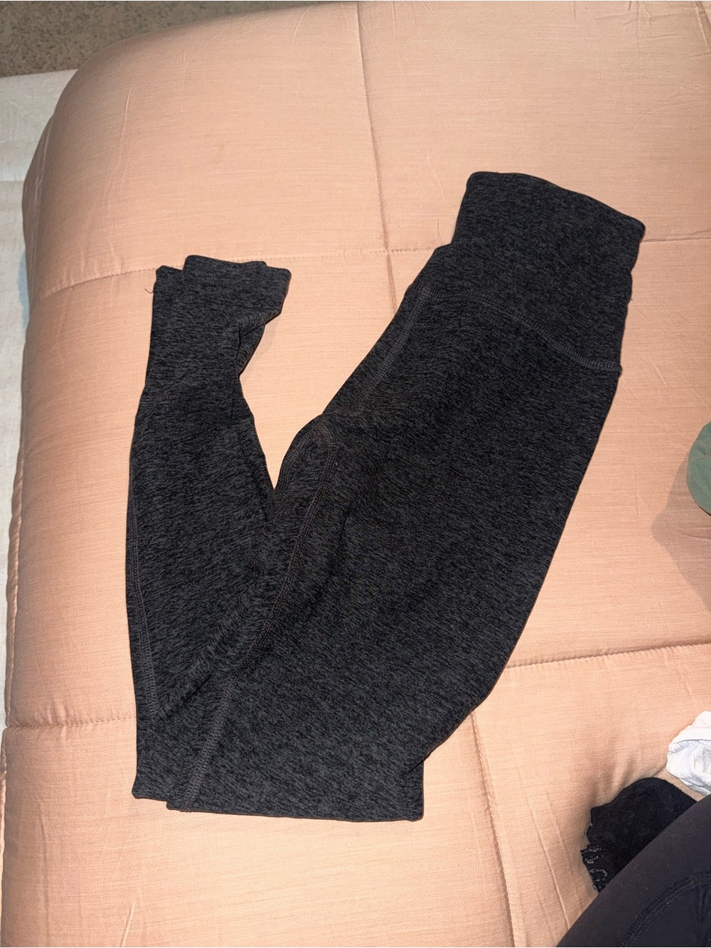 Beyond Yoga Heathered Gray Leggings